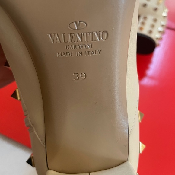 💯Auth VALENTINO GARAVANI Gold Studded Ankle Boots Excellent Condition Sz8 - Picture 12 of 13
